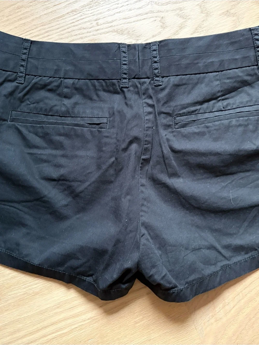 J crew Black chinos Shorts sz 4